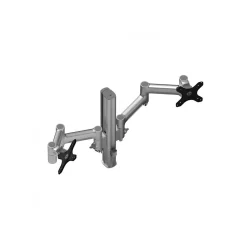 Atdec Adjustable Dual Monitor Arm for Flat/Curved Monitors up to 32