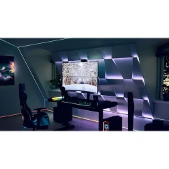 Atdec Adjustable Heavy-Duty Dual Vertical Monitor Mount, Up to 57