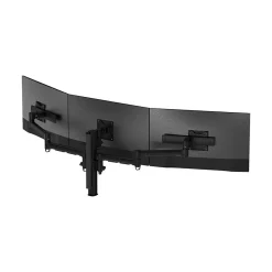 Atdec Adjustable Triple-Arm Monitor Mount, Up to 30" Monitor, Black (AWMS-3-137S4-H-B)