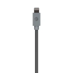 AT&T PVC Charge and Sync Lightning Cable, 10 ft., Gray, (PVLC10-GRY)
