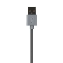 AT&T PVC Charge and Sync Lightning Cable, 10 ft., Gray, (PVLC10-GRY)