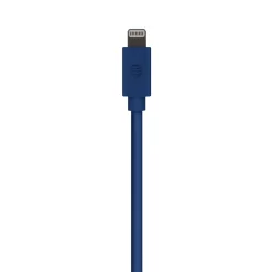 AT&T PVC Charge and Sync Lightning Cable, 10 ft., Blue, (PVLC10-BLU)