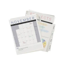 Avery Big Tab Insertable Plastic Dividers, 5 Tab, Clear (11835)