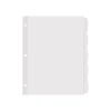 Avery Big Tab Printable Paper Dividers with White Labels, 5 Tabs, 20 Sets/Pack (11434)