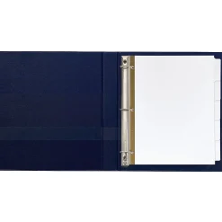 Avery Big Tab Write & Erase Paper Divider, 5 Tabs, White/Gold Reinforced, 1 Set (23075)