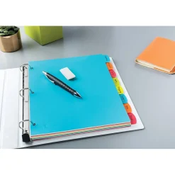 Avery Big Tab Write & Erase Plastic Divider, 8 Tabs, Multicolor, 1 Set (16130)