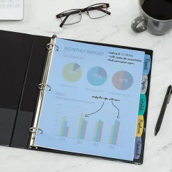 Avery Big Tab Write & Erase Plastic Dividers, 5 Tabs, Multicolor (16170)