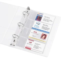 Avery Business Card Sheet Protectors, 5.5