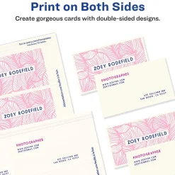 Avery Clean Edge Business Cards, 3.5