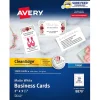 Avery Clean Edge Business Cards, 2" x 3 1/2", Matte White, 1000 Per Pack (8870)