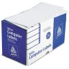 Avery Computer Labels, Dot Matrix Labels and Pin-Feed Labels, 2-15/16" x 5", White, 3,000 Labels/Pack (4076)