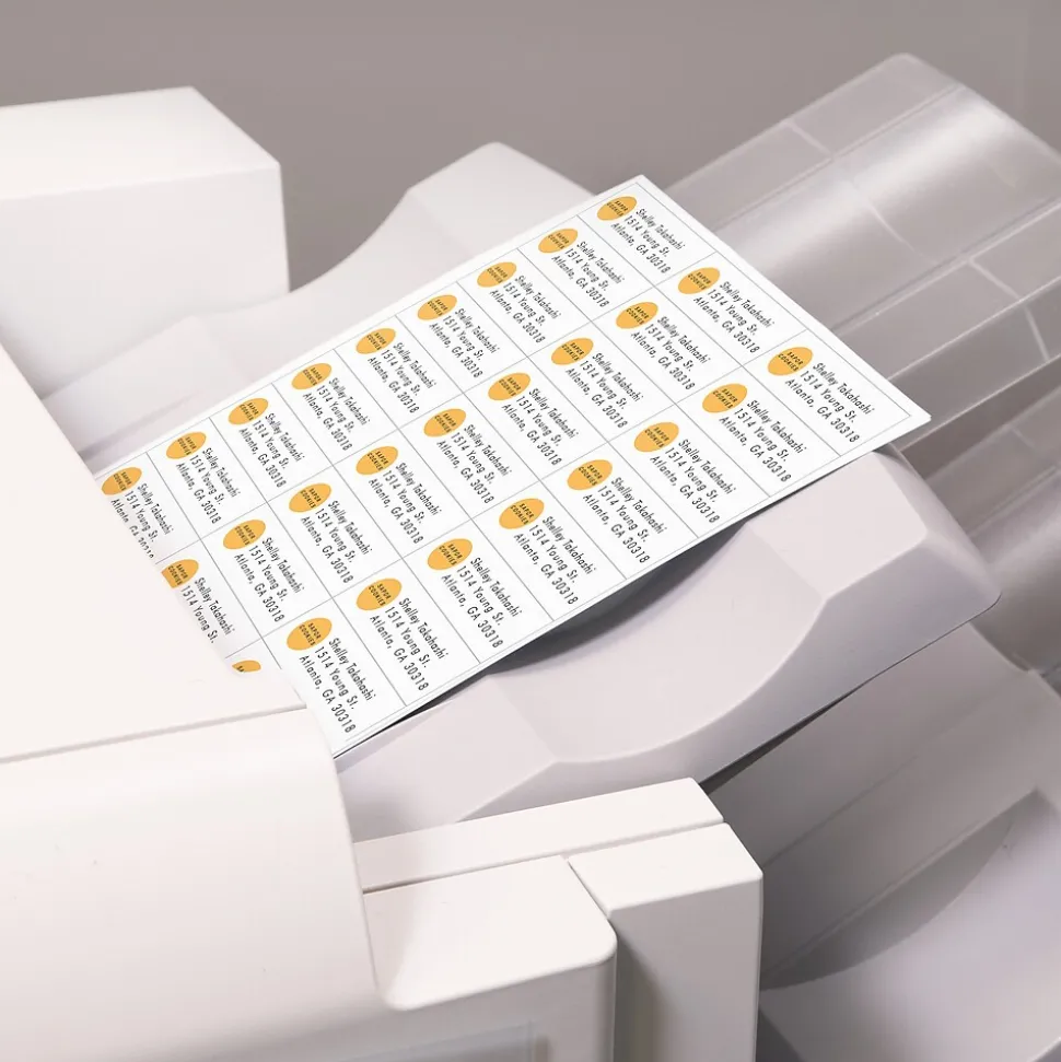 Avery Copier Address Labels, 1" x 2-13/16", White, 16,500 Labels/Box (5334)