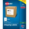 Avery Copier Shipping Labels, 8-1/2" x 11", White, 100 Labels/Box (5353)