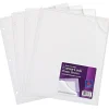 Avery Corner Lock, 3-Hole Punched Plastic Sleeves, Heavyweight, 8-1/2” x 11”, Clear, 4/Pack (72269)