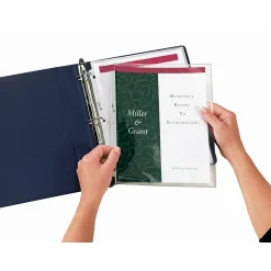 Avery Diamond Clear Side Insert Sheet Protectors, Heavyweight, 900/Carton (76001)