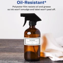 Avery Durable Waterproof Laser/Inkjet Rectangle Labels, 2