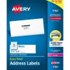 Avery Easy Peel Laser Address Labels, 1-1/3" x 4", White, 1,400 Labels/Box (5162)