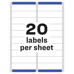 Avery Easy Peel Laser Address Labels, 1