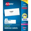 Avery Easy Peel Laser Address Labels, 1-1/3" x 4", White, 3,500 Labels/Box (5962)