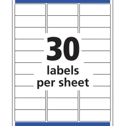Avery Easy Peel Laser Address Labels, 1