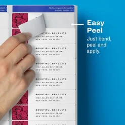 Avery Easy Peel Laser Address Labels, 1