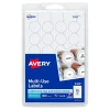 Avery Easy Peel Laser/Inkjet Multipurpose Labels, 3/4" Dia, White, 1,008 Labels/Pack (5408)
