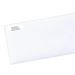 Avery EcoFriendly Laser/Inkjet Return Address Labels, 1/2" x 1-3/4", White, 8,000 Labels/Pack (48467)