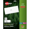 Avery EcoFriendly Laser/Inkjet Address Labels, 1" x 2-5/8", White, 750 Labels/Pack (48160)