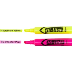 Avery Hi-Liter Desk Style Highlighters, Chisel Tip, Assorted, 24/Pack (98189)