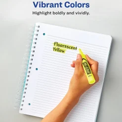 Avery Hi-Liter Tank Highlighter, Chisel Tip, Assorted, 24/Pack (29862)