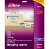 Avery Inkjet Full Sheet Labels, 8 1/2" x 11", Clear, 10 Labels/Pack (18665)