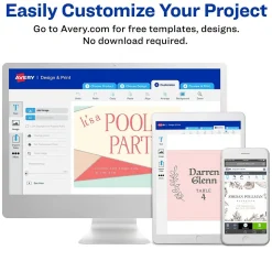 Avery Inkjet Multipurpose Sticker Paper, 8.5