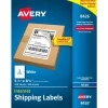 Avery Inkjet Shipping Labels, 5-1/2" x 8-1/2", White, 200 Labels/Box (8426)