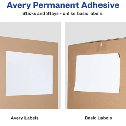 Avery Inkjet Shipping Labels, 5-1/2