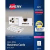 Avery® Laser Business Cards, 2" x 3.5", White, 2500/Box(5911)