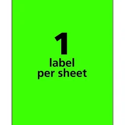 Avery Laser Shipping Labels, 8-1/2