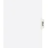 Avery Legal Pre-Printed Paper Dividers, Table of Contents-Tab, White, Avery Style, Letter Size, 25/Pack (11910)
