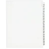 Avery Legal Pre-Printed Paper Divider Collated Set, 376-400 Tabs, White, Avery Style, Letter Size (01345)