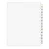 Avery Legal Pre-Printed Paper Divider Collated Set, 251-275 Tabs, White, Avery Style, Letter Size (01340)