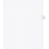 Avery Legal Pre-Printed Paper Dividers, Side Tab #9, White, Avery Style, Letter Size, 25/Pack (11919)
