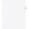 Avery Legal Pre-Printed Paper Dividers, Side Tab #32, White, Avery Style, Letter Size, 25/Pack (01032)