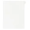 Avery Legal Pre-Printed Paper Dividers, Side Tab #1, White, Allstate Style, Letter Size, 25/Pack (82199)