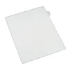 Avery Legal Pre-Printed Paper Dividers, Side Tab #5, White, Allstate Style, Letter Size, 25/Pack (82203)