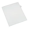 Avery Legal Pre-Printed Paper Dividers, Side Tab #7, White, Allstate Style, Letter Size, 25/Pack (82205)