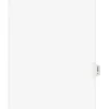 Avery Legal Pre-Printed Paper Dividers, Side Tab EXHIBIT G, White, Avery Style, Letter Size, 25/Pack (01377)