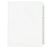 Avery Legal Pre-Printed Paper Divider Collated Set, 101-125 Tabs, White, Avery Style, Letter Size (01334)