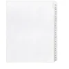 Avery Legal Pre-Printed Paper Divider Collated Set, 26-50 Tabs, White, Allstate Style, Letter Size (01702)