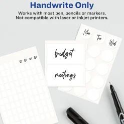 Avery Multipurpose Labels, 3/8