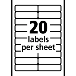 Avery Multi-Use Laser/Inkjet Identification & Color Coding Label, 1 3/4