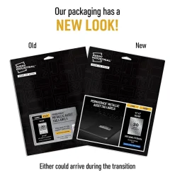 Avery PermaTrack Metallic Laser Asset Tag Labels, 3/4" x 2", Glossy Silver, 240 Asset Tags/Pack (61524)